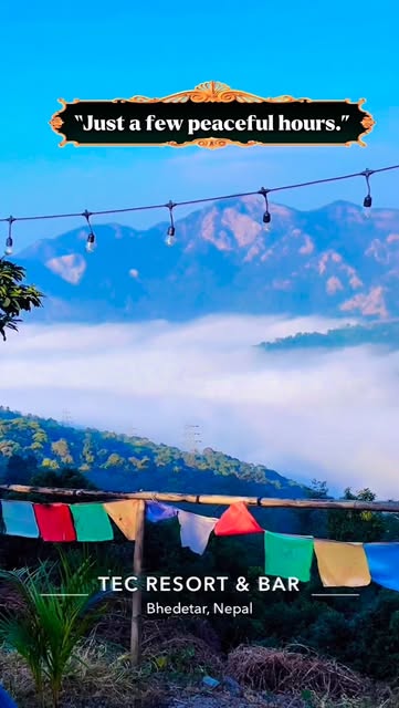 Mountain Sunrise at TEC Resort & Bar, Bhedetar